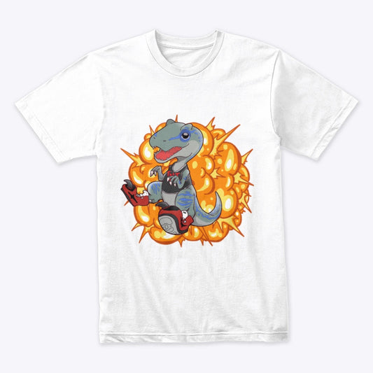 Dino-Might Raptor Adult Tee