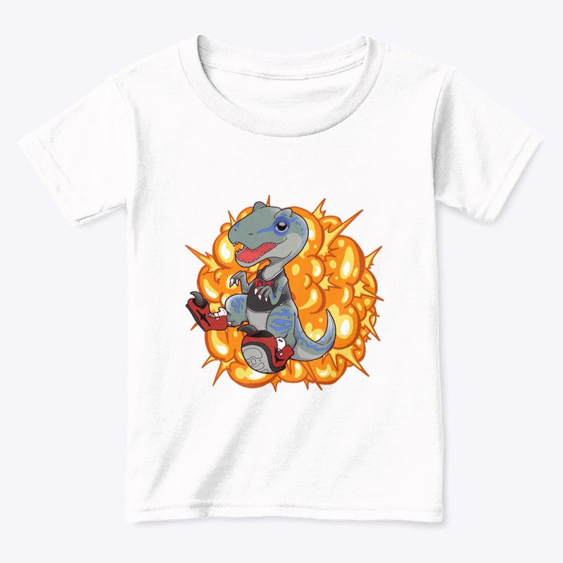 Dino-Might Raptor Toddle Tee